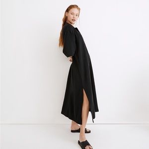 MadeWell Lightestspun Cover-Up Maxi Shirtdress NC916